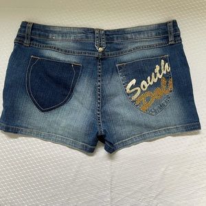 Juniors Southpole Denim Short Shorts